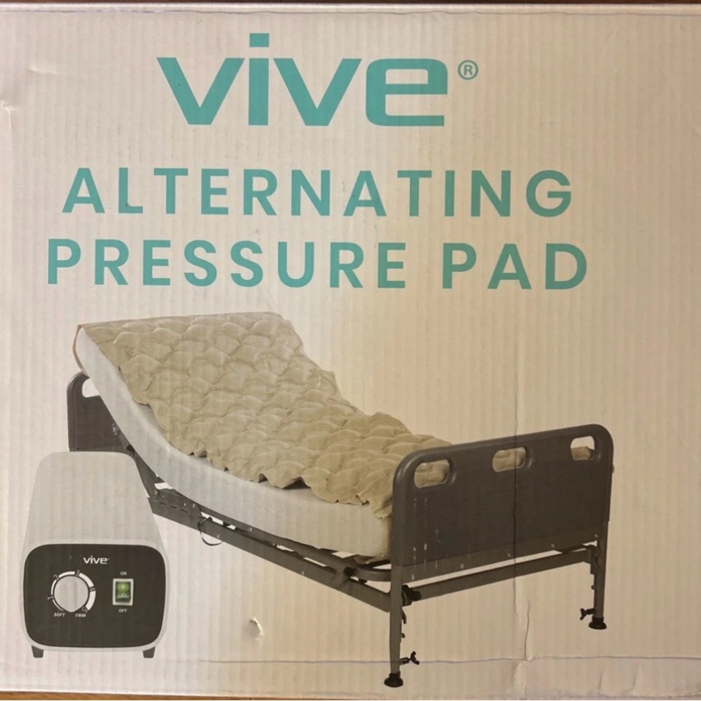 Vive Alternating Air Pressure Mattress Pad with Quiet Pump